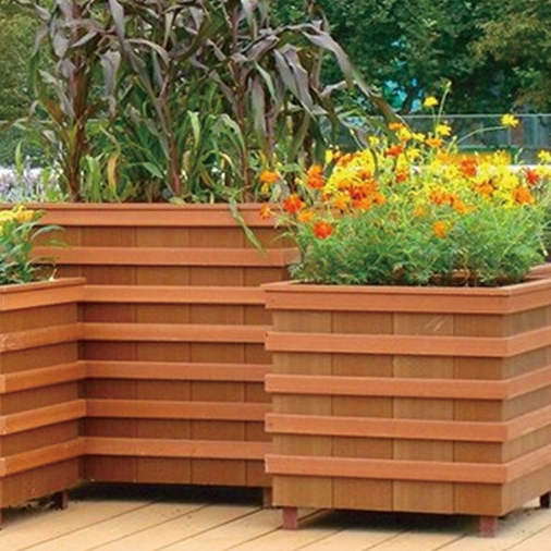 Outdoor wood plastic