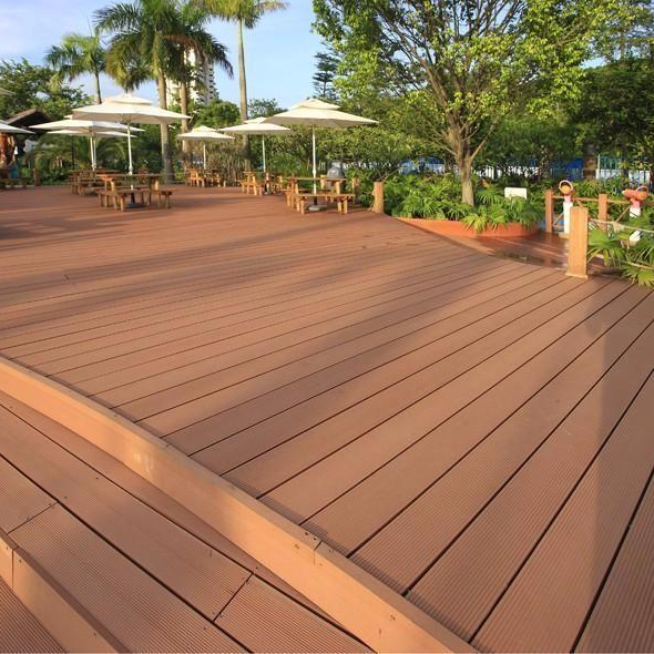 Outdoor wood plastic