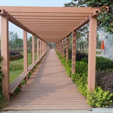 Outdoor wood plastic